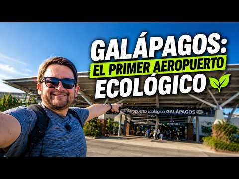 ¿El aeropuerto MÁS ECOLÓGICO del mundo? 😱 Galápagos