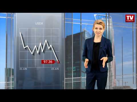 USDX to close week in green? (23.06.2017)