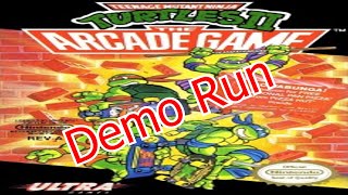 Teenage Mutant Ninja Turtles II: The Arcade Game – NES (Scene/Boss One) - Demo Run