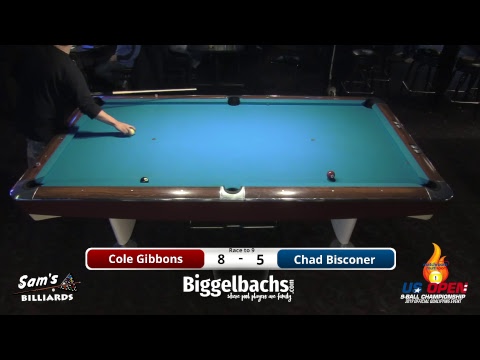 US Open 9Ball Qualifiers 2019 - C.Gibbons vs C.Bisconer