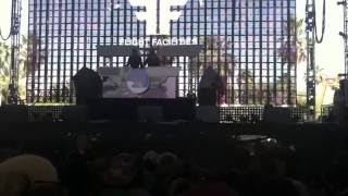 Flight Facilities Foreign Language intro - Coachella 2014