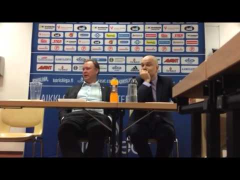 Pyrintö - KTP-Basket Lehdistötilaisuus 26.3.2016