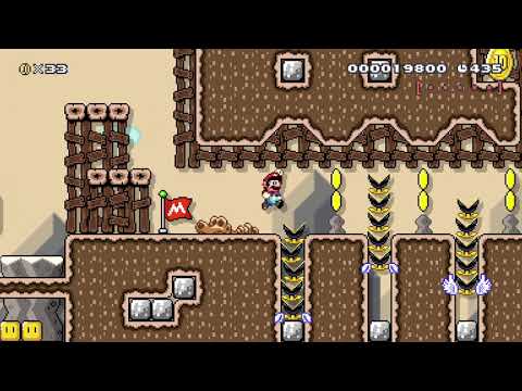 Muncher Mountain by HolidayBee 🍄 Super Mario Maker 2 ✹Switch✹ #auh