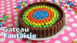 Recette : Gâteau KitKat &amp; M&amp;M&#39;S : Facile &amp; Coloré