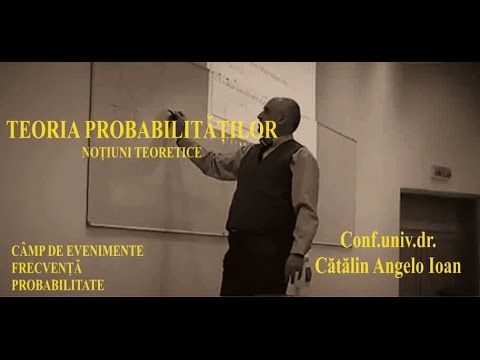 Matematica   Teoria probabilitatilor   001 Câmp de evenimente Frecventa Probabilitate
