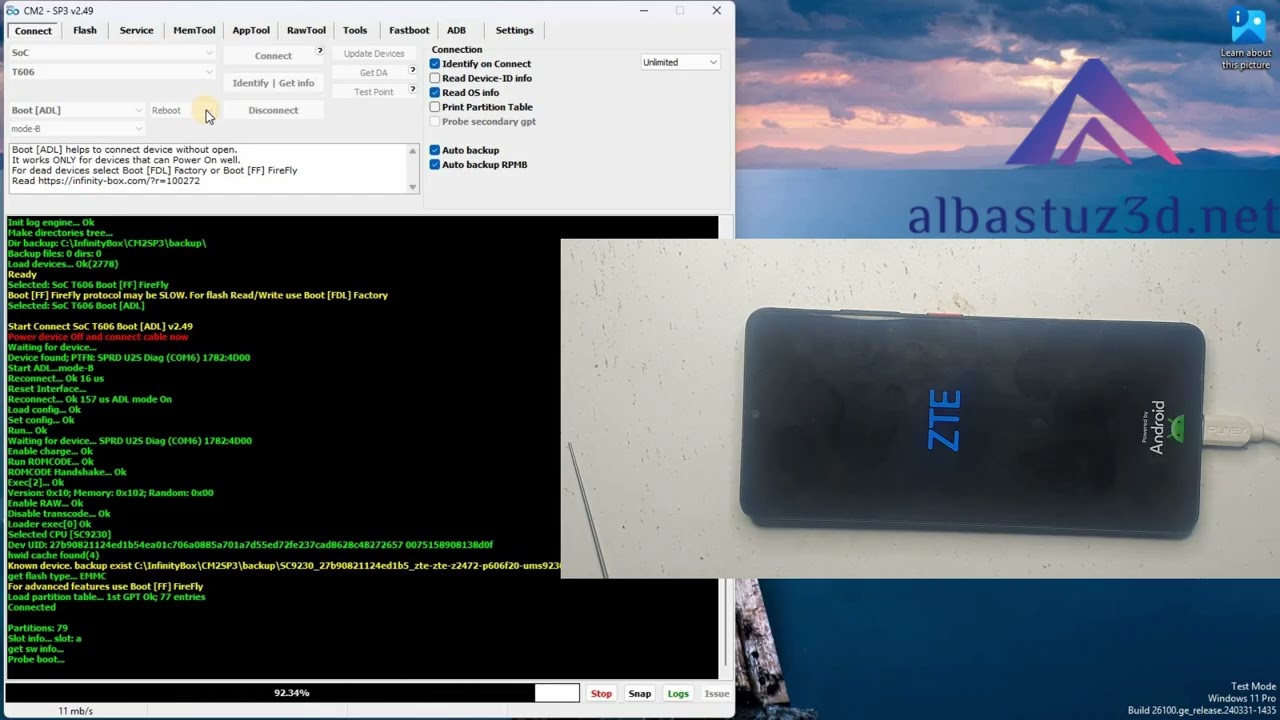 ZTE Blade V60 Design Hard Reset Remove ScreenLock Pin or Password CM2 Working Easy!!