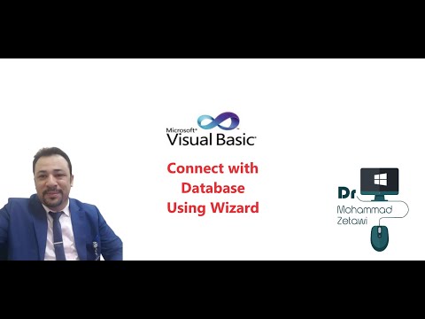 Learn Visual Basic #21 connect with a database using a wizard.