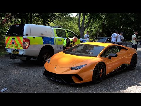 Police Target Modified Cars!!!  Modified Cars Leaving a Car Show (Tuner Fest North 2025)!!!