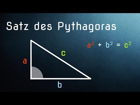 Pythagorean theorem (simply explained, application and derivation)