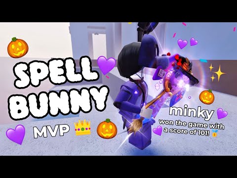 PLAYING MURDERERS VS SHERIFF 2 WITH THE SPELL BUNNY SET 💜🐰✨(IPAD PRO GAMEPLAY)