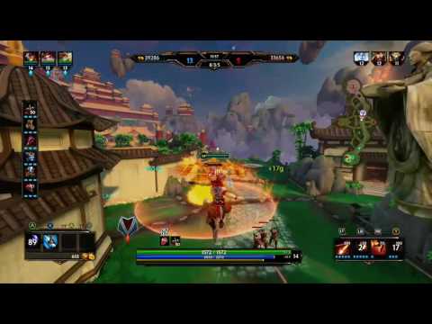 Smite - Hou Yi 1 v 3 triple kill with 80% cooldown
