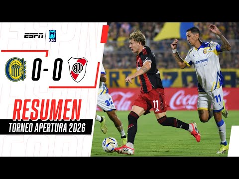 EL MILLONARIO Y EL CANALLA IGUALARON EN UN PARTIDAZO EN ARROYITO | R. Central 0-0 River | RESUMEN