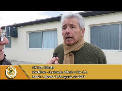 23-08-18 Nota Victor Sisinni - Martillero - Hourcade, Albelo y Cía. S.A. - Rauch