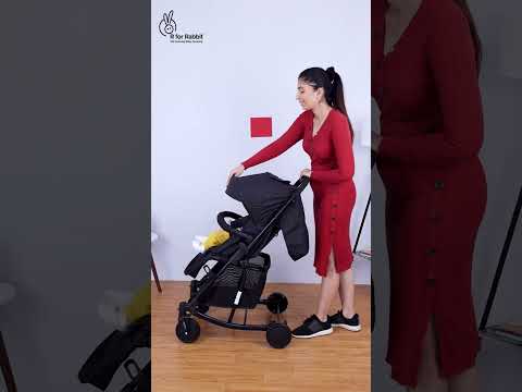 R for Rabbit Rock N Roll - 2 In 1 Baby Stroller Cum Rocker, Light Weight, Compact Travel friendly