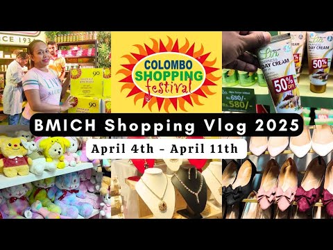 BMICH Colombo Shopping Festival 2025 | Avurudu Fair | Sinhala Youtuber | Sri Lanka