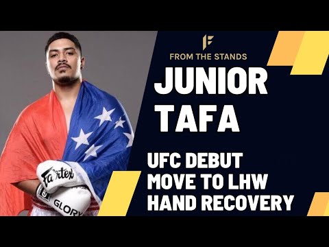 Junior Tafa Talks UFC Debut, Light Heavyweight & Hand Recovery