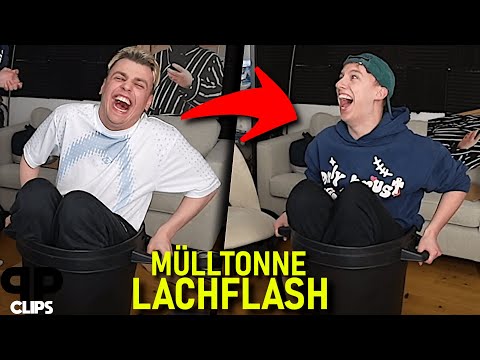 Der dümmste & lustigste Stream von Papaplatte & Hugo (Mülltonne Lachflash)