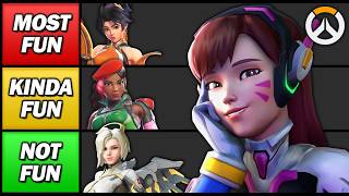 Ranking EVERY Overwatch Hero From FUN To BORING