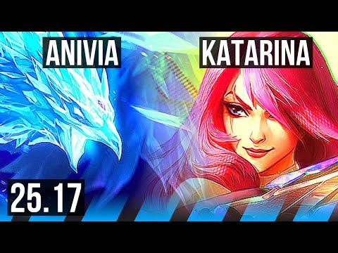 ANIVIA vs KATARINA (MID) | NA Master | 25.17