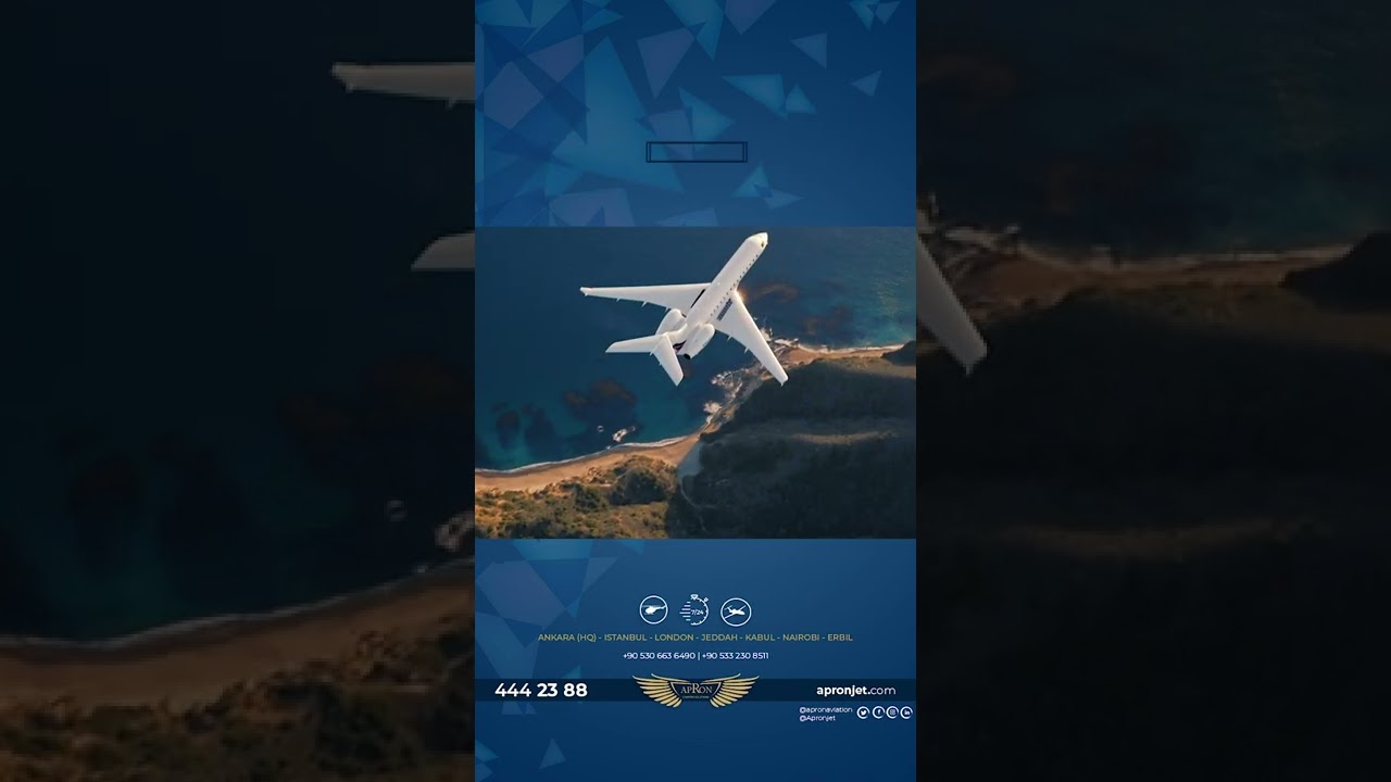 Private Jet Charter | Apron Jet Aviation | Özel Jet Kiralama 24/7