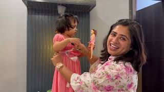 Download lagu Dressed 2 years old baby like BARBIE | LittleGlove mp3