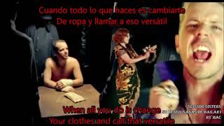 Scissor Sisters I Don't Feel Like Dancin' letra español inglés subtitulado