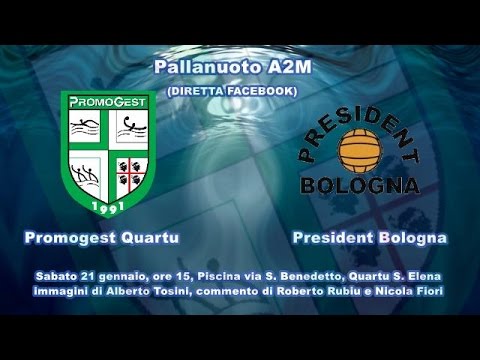 Pallanuoto A2M – Promogest Quartu–President Bologna (10-11)
