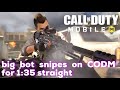 big bot snipes for 1 minute 35 seconds straight.
