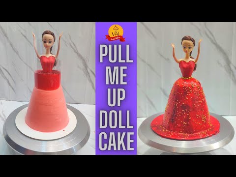 Pull Me Up Cake | Pull Me Up Doll Cake #pullmecake #pullmeupcake #pullmeupdollcake #cakeideas #cake