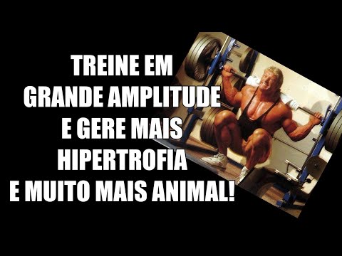 Treine em Grande Amplitude e gere mais hipertrofia e muito mais ANIMAL!