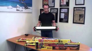 Zoo Med Reptisun T5 HO Fixtures and Bulbs - Powerful UV Reptile Lighting