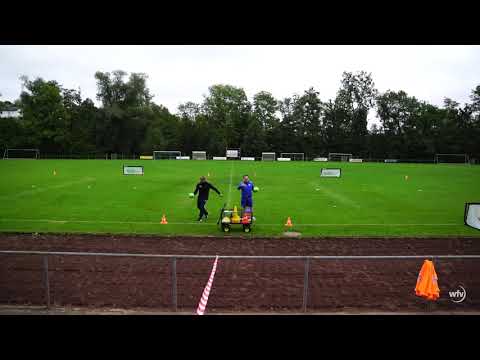 Kinderfußball | Aufbau Twin-Spielfeld mit Minitoren