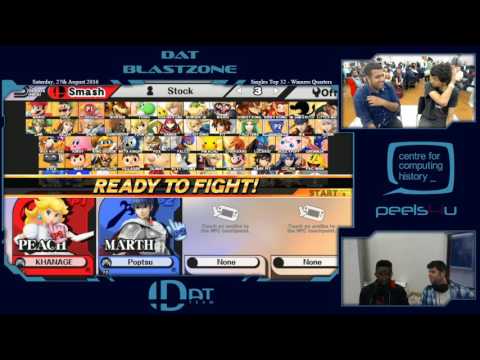 Dat Blastzone 14 - Singles Winners Quarters- Khanage vs Plastic Poptart