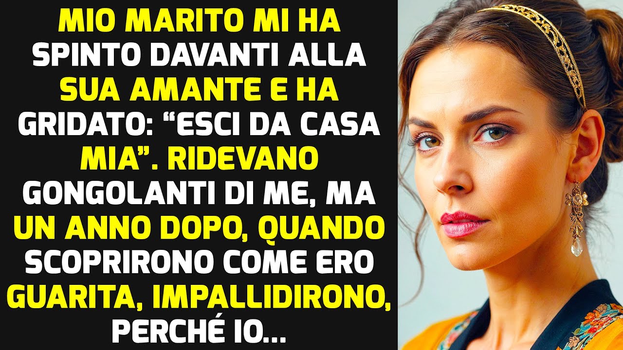 Mio Marito Mi Ha Spinto Davanti Alla Sua Amante E Ha Gridato: “Esci Da Casa Mia!” E.. STORIE DI VITA