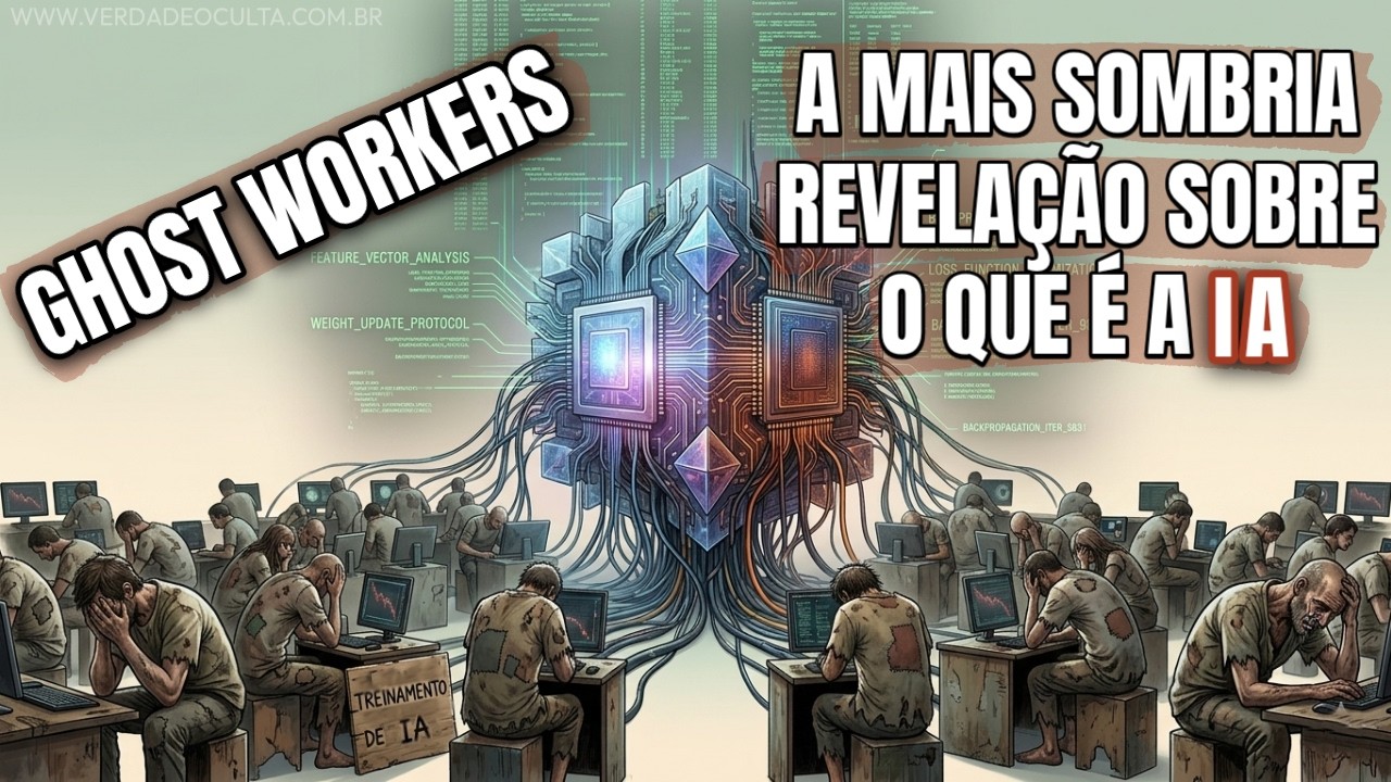 AI Ghost Workers a mais sombria revelação sobre o que é a IA