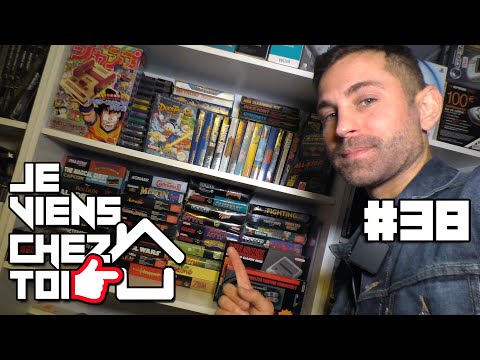 Je Viens Chez Toi #38 - 4 pièces pour ranger ses collections !!! NINTENDO - SEGA - NEOGEO - SNK