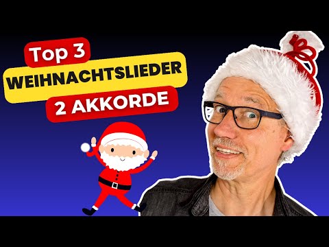 Top 3 WEIHNACHTSLIEDER mit nur 2 Akkorden: UKULELE für Anfänger