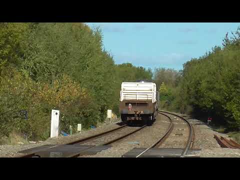 DRS Class 68's no's: 68032-68017 @ Yate {6M63} 05/10/2017.