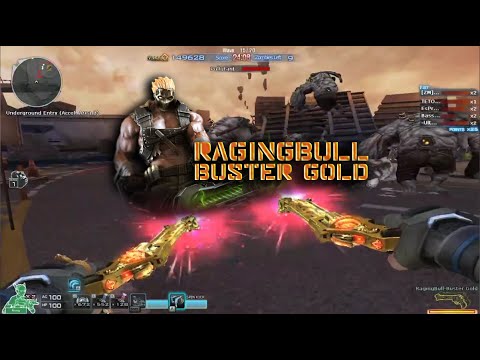 Crossfire West -  Ragingbull-Buster Gold Devastated City Zombies mode game played!