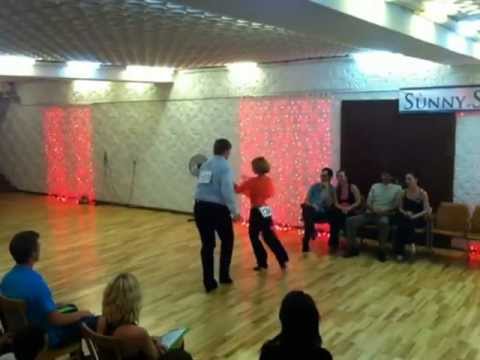 1st place Intermediate jnj west coast swing. Sunny Side Dance Camp 2012.