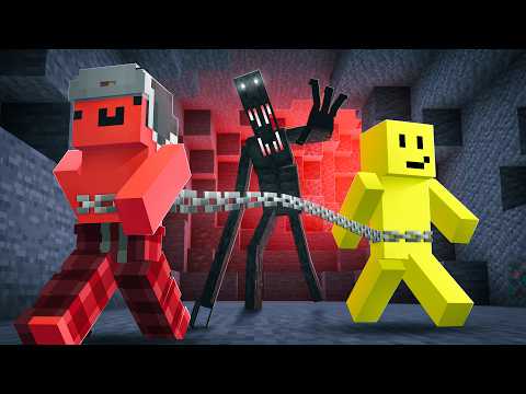 Horror Minecraft, But We're Chained Together