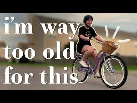 learning to ride a bike at 20 years old