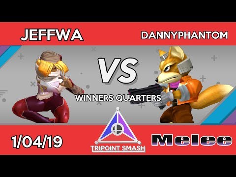Tripoint Smash 42 - Winners Quarters - JeffWa (Sheik) Vs. DannyPhantom (Fox)