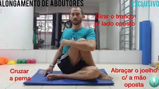 Exercícios de alongamento: membros inferiores