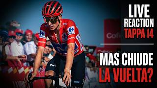 MAS oggi CHIUDE LA VUELTA? - LIVE REACTION TAPPA 14 LA VUELTA 2026