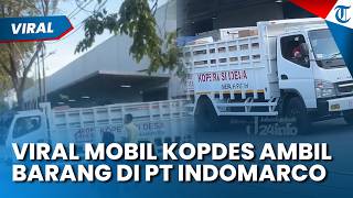 Viral Mobil Kopdes Ambil Stok Barang di Gudang PT Indomarco, Netizen: Mana Produk UMKM-nya