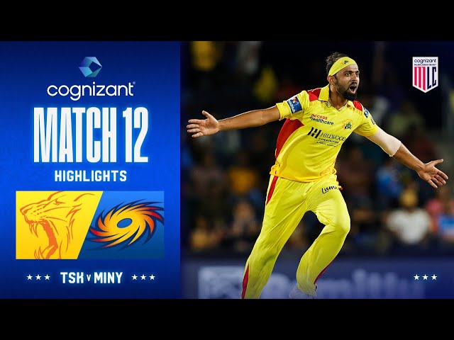 Cognizant Major League Cricket Game 12 Highlights | Texas Super Kings vs MI New York