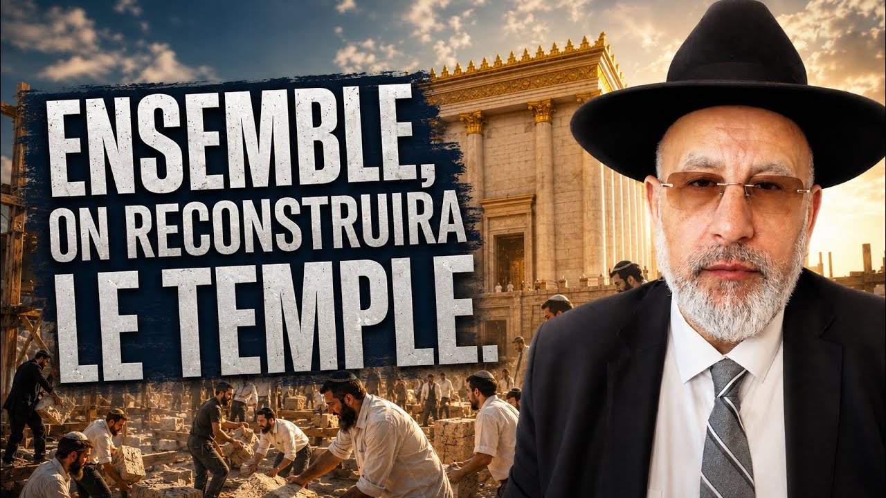 Ensemble, on reconstruira le Temple