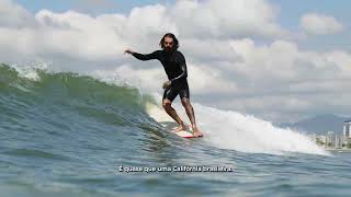 #Santos480anos - Quem ama o mar, encontra no surfe o seu lugar!