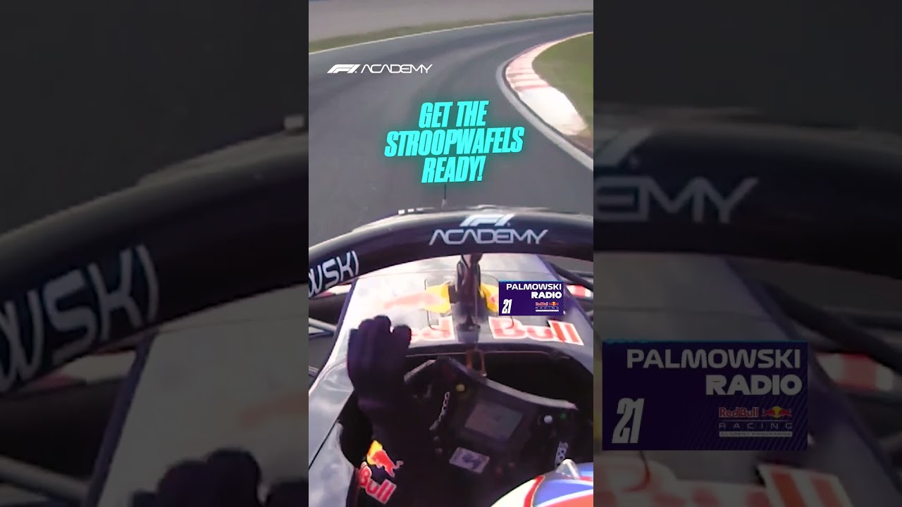 "Get the stroopwafels ready!" 🧇 | F1 ACADEMY